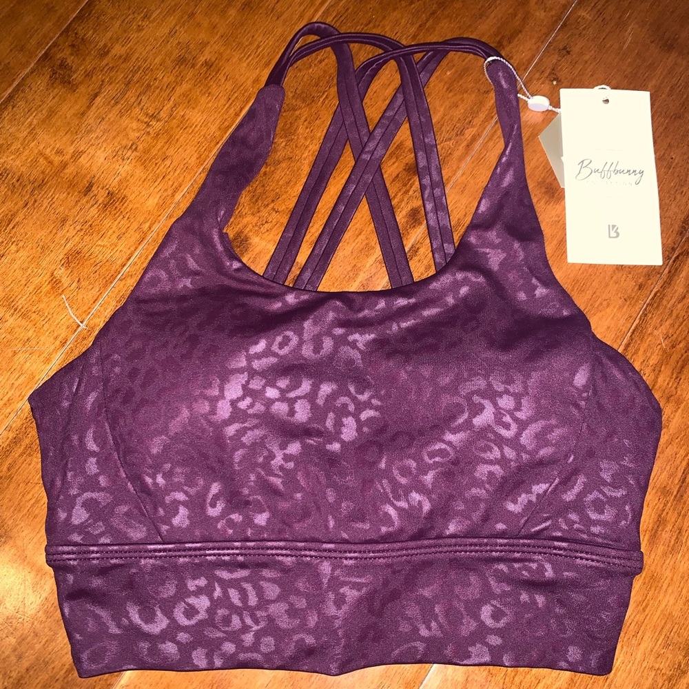 BuffBunny Venom Leopard Rosa V2 Sports Bra